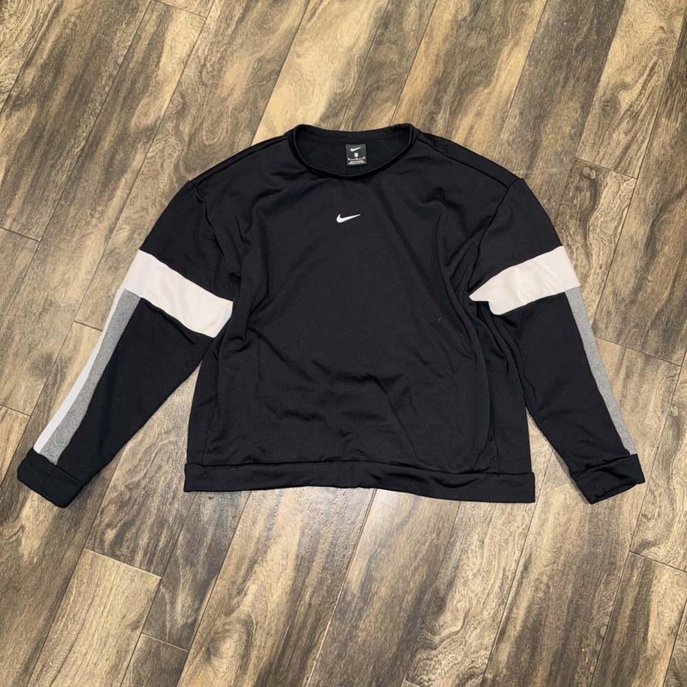 Nike Club Fleece Center Swoosh Crewneck Sweatshirt Athletic Wear Men's Size M